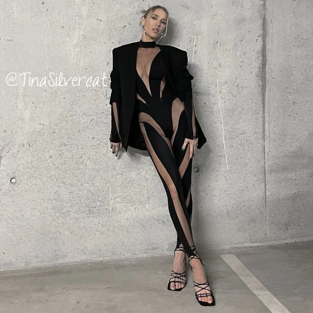 Mugler h&m mesh